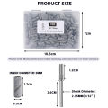 3mm Nail Sanding Bands-80/120/180/240 Grit Mini Nail Drill Bit Electric Nail File Accessory Polishing Manicure Tool 50/100pcs. 