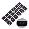 1pc With 16 Keys Car Air Condition Ac Climate Control Button Repair Stickers Decals For Audi A4 B6 B7 2000-2004 Auto Sticker Hot. 