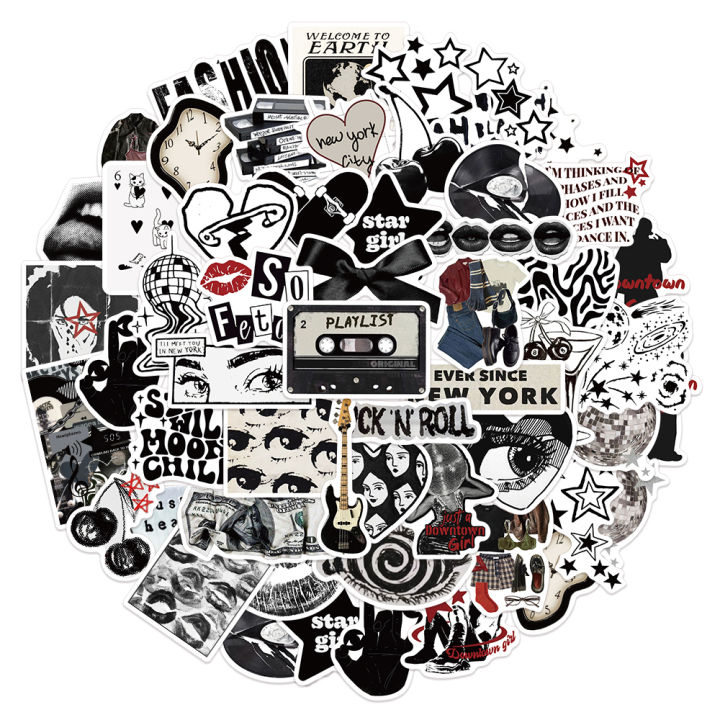 50PCS%20Creative%20Black%20Y2K%20Creative%20Stickers%20Premium%20Phone%20Cases%20Laptop%20Water%20Cups%20Refrigerator%20Desktop%20Waterproof%20Stickers%20-%20Image%207
