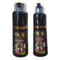 Yardlie Professional Dark Brown Hair Color Shampoo Uk Based Formula 200 ml Herbal Fast Hair Dye Shampoo For Men Women. 