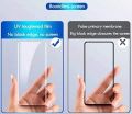 UV Glue Curved Tempered Glass Screen Protector For Infinix Note 40 Pro Screen Guard Gorilla Glass Protector With Easy Installation Kit (Infinix Note 40 Pro ).