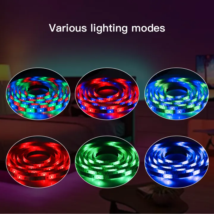 Waterproof%20USB%205V%20LED%20Night%20Lights%20RGB%20LED%20Strip%20Lamp%202835%20Diode%20Tape%20For%20Game%20Room%20TV%20Computer%20PC%20Monitor%20Backlight%20Decoration%20-%20Image%204
