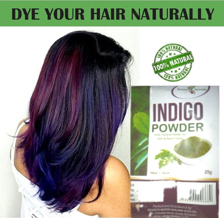 Indigo Powder 25g Non Allergic 100% Natural Hair Dye Color