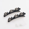 Elegant Korean Pearl Hair Clip, Fashionable Bangs Accessory. 