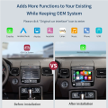 Wireless CarPlay Interface For Volkswagen Touareg RNS850 2010-2018 with Android Auto Voice Control Mirror Link camera.