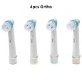 Ortho and Power Tip Brush Heads Compatible with Oralb Electric Toothbrush - Good for Braces, Crowns, Bridges Fit Oral B Pro 1000. 