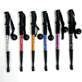Adjustable Aluminum Alloy Hiking Poles 52-110cm for Outdoor Camping Mountain Climbing Travel with Straight/T Handle Options. 