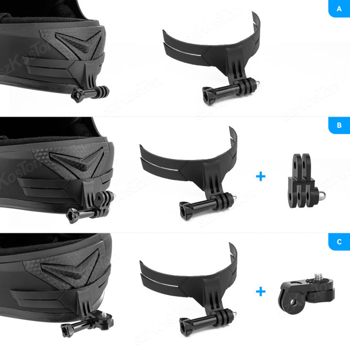 Motorcycle%20Helmet%20Chin%20Mount%20For%20%20OSMO%20Action%206/5/4/3%20%2013%2012%2011%2010%209%208%20Full%20Face%20Camera%20Holder%20Riding%20Gear%20Accessory%20-%20Image%204