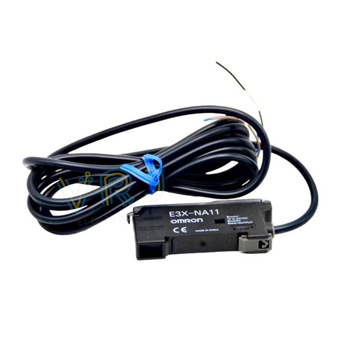 E3X-NA11 fiber optic sensor detection distance 20 cm NPN DC12-24V 3 ...