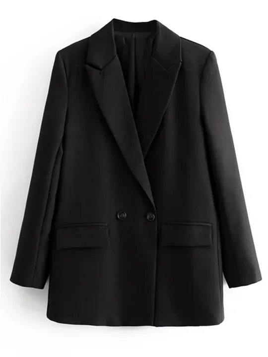 HXAO%20Blazer%20Woman%20Black%20Beige%20Khaki%20Blue%20Green%20Gray%20Women%20coat%20Fashion%20Office%20Wear%20Women's%20Blazers%20Jacket%20Outerwears%202024%20-%20Image%205