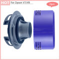 Motor Back Cover Spare Parts For  V7 V8 Handheld Vacuum Cleaner Motor Main Body Rear Cover Hepa Filter Accessories. 
