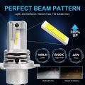 1Pcs H4 LED Motorcycle Headlight Bulb CSP for Car Motorcycle H4 9003 HB2 LED Hi/Lo High and Low Beam Motorbike Headlamp 12V 24V. 
