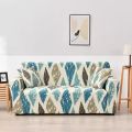 Premium Luxury China Magic printed stretchable fabrics sofa cover 2+2+1/3+1+1. 
