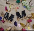 customized Alphabet keychain, with your name on it, Resin art, Best Gift. 