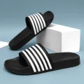 Big Size Men's Slippers Summer Sport Style Slides Anti-slip Thick Sole Breathable Fashion Outdoors Slip-on Beach Leisure Sandals. 