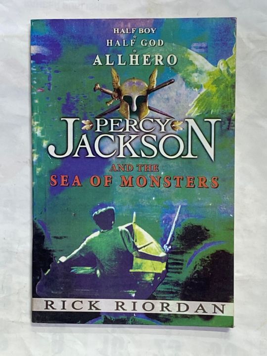 And the sea of monster by Percy Jackson