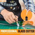 🪟 1pc Diamond Tipped Glass Cutting Tool Portable Glass Cutter | Hardwood Handle | Heavy Duty Craft Cutting Knife | Cuts Glass Up To 10mm Thickness. 
