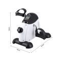 Mini Exercise Bike Portable Pedal Exerciser Gym Fitness Leg Arm Training Adjustable Resistance with LCD Display for Women and Men.