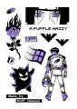 purple and black stickers pack of 20 self adhesive sticker for mobile phone laptop fridge waterproof. 