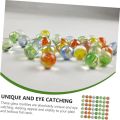 90 pcs Marbles Kids Toy Glass Marbles Bulk Toy For Kids Toy Marble Set Flat Glass Marbles Toy Glass Marbles. 