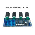 TPA3116D2 Digital Power Amplifier Board, XH-M577, 80Wx2, 12-24V High Power Voice Board with Two Tracts. 