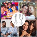 Original 925 Sterling Silver Exquisite Knotted Hoop Earrings Sparkling CZ Zircon Earrings For Women Fine Birthday Jewelry Gifts. 