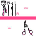 Dual Color Handle Curling Eyelash Clip Artificial Eyelash Assistant Eyebrow Trimmer Steel Needle Portable. 