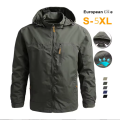 Large M-5XL Cross border Autumn/Winter Outdoor Single layer Windproof Stormtrooper Hoodie Casual Stormtrooper Sport Jacket Mount.