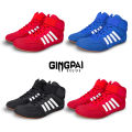 GINGPAI Training Wrestling Shoes Men Female Fitness Boxing Shoes Mesh Breathable Boxing Shoes Men High Quality Wrestling Shoes. 