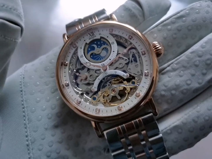 KINYUED brand fashionable business waterproof automatic mechanical men's watch