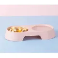 Double Pet Bowls Cat Food Water Feeder. 