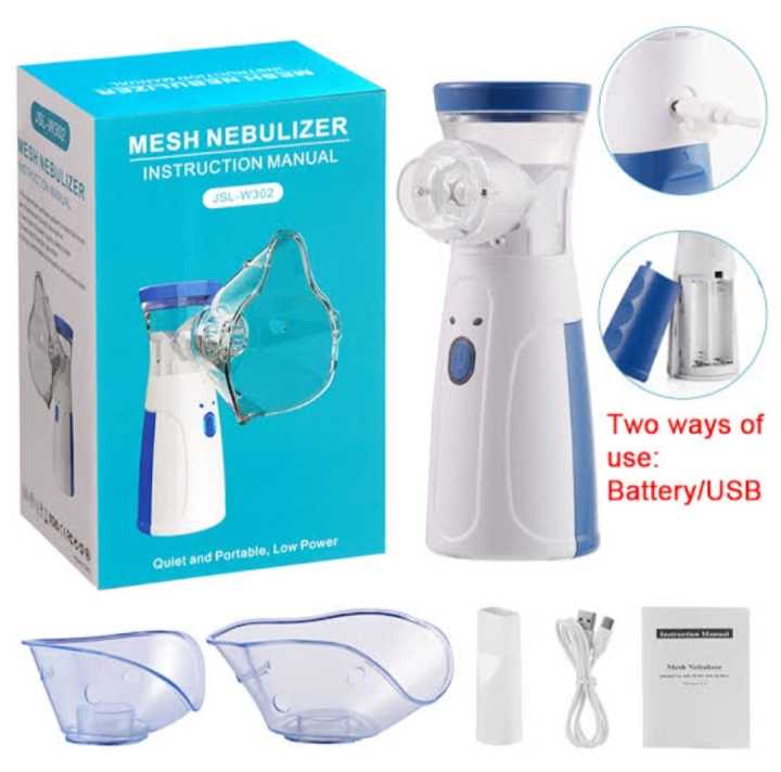 Mesh Nebulizer | Quiet and Portable, Power | JSL-W303 302 301 Portable Nebulizer Ultrasonic Mesh Atomizer