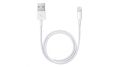 High-Quality Lightning USB Cable for iPhone - Elegant White Charger Cord.