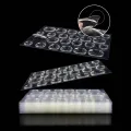 12 Sheets/288pcs Super Sticky Jelly Glue Press-On Nails With Waterproof, Breathable & Traceless DIY Nail Art Glue Stickers. 