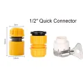Portable High-Pressure Water Gun Cleaning Car Wash Machine Garden Watering Hose Nozzle Sprinkler Foam Thread Quick Connector. 
