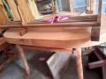 king size  Daining table mehgony wooden  4.5/2.5 feet. 