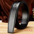 Belts No Buckle 2.4 2.8 3.0 3.2 3.5 3.8cm Width Genuine Belt Men Pin Buckle Leather Black Cowhide Belt Body Without Buckle Strap. 