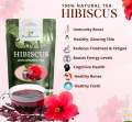 Hibiscus (100% Natural Tea). 