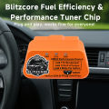 2025 NEW OBD2 Performance Device BlitzCore OBD2 Fuel Saver and Tuner Save More Power Chip Support All models From 1995 to 2025. 