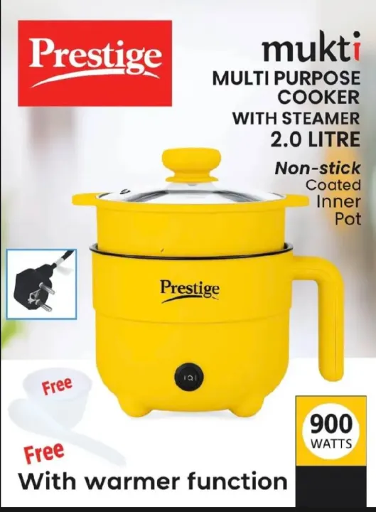 Prestige Rice Mini Multi Purpose Cooker with steamer 2.0 Liter - CD8 ...
