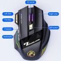 Wireless Gaming Mouse USB IMICE GW-X7 3200DPI Dual Mode Rechargeable 7 Keys 2.4Ghz Silent Mouse Bluetooth 7-color Breathing LED. 