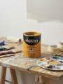 Hurvan High Gloss Synthetic Enamel 250ml | Hurvan Synthetic Enamel Brilliant White | Hurvan Synthetic Enamel Brilliant Black | Oil based paint for Furniture, Wood, Metal, Doors, Cabinets, and Gates | Brilliant White HE0 and Brilliant Black HE36.. 