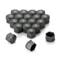 20Pcs Universal 17mm Plastic Car Wheel Nut Covers Bolt Caps For Audi A3 A4 B8 B9 A5 Q3 Q5 Q7 A6 A7 Auto Accessories. 