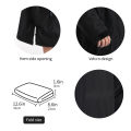 Waterproof Kids Changing Robe, Fluffy Wearable Blanket, Warm Soft Towel Hoodie , Swim Surf Poncho for 5-12 Years.