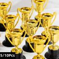 Mini Trophies Bulk Small Plastic Trophies for Kids Gold Award Cup Class School Reward Sport Tournament Winning Prize Party Favor. 