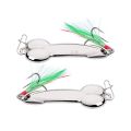 Gold Silver Blue Metal Spinner Bass Pike Spoon Bait Fishing Lure Isca Artificial Hard Baits Carp Pesca.