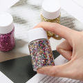 30g/Bottle Glass Crushed Stones Resin Fillings for DIY Epoxy Resin Mold Irregular Crystal Nail Art Decoration Jewelry Making.