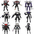 NEW MOC Skibidi Toilet Building TV Man Titan Model TV Woman Building Blocks for Children  Birthday . 