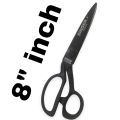 Tailoring Scissor for Cloth Cutting 8" 9" 10" 11" and 12" Inches Heavy Textile & Leather Cutting Scissor Professional Fabric Sewing High Carbon Steel Heavy Duty Large Tailor Scissors Recommended For Ladies Tailors. 