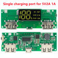 18650 Charging Board Dual USB 5V 2.4A Mobile Power Bank Module 186 50 Lithium Battery Charger Board Circuit Protection. 